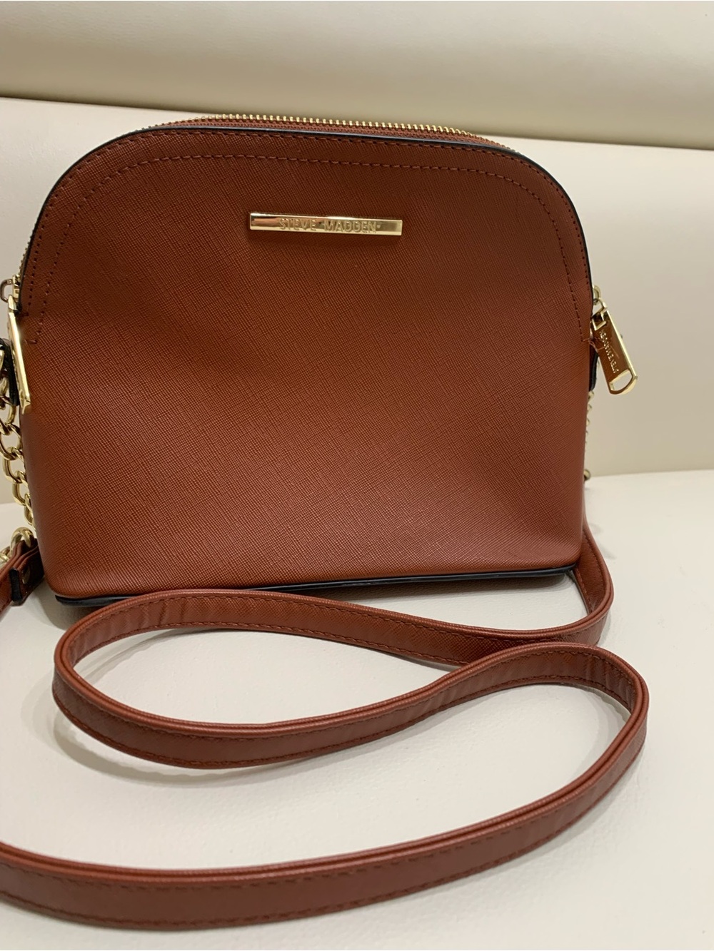 Steve Madden Brown Crossbody Bag